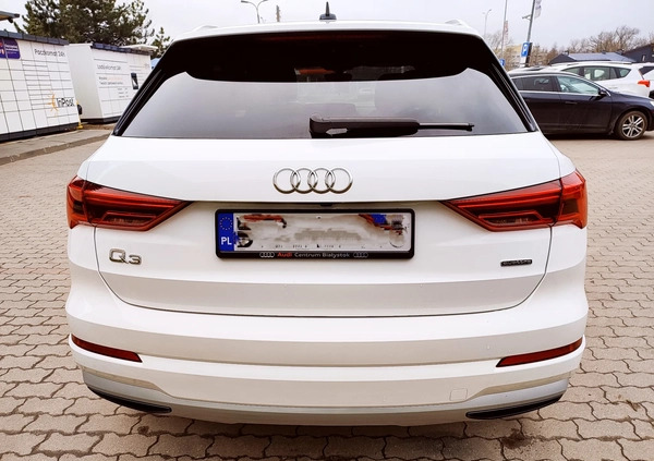 Audi Q3 cena 118900 przebieg: 50000, rok produkcji 2021 z Białystok małe 407